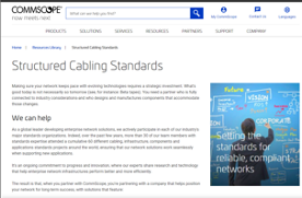 Structure Cabling Standards